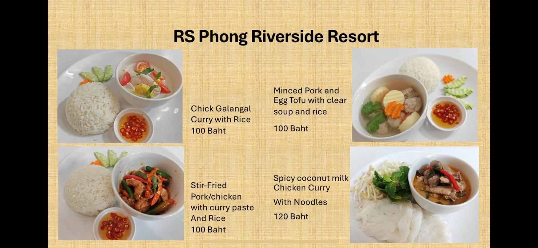 RS Phong Riverside Resort Khon Kaen Buitenkant foto