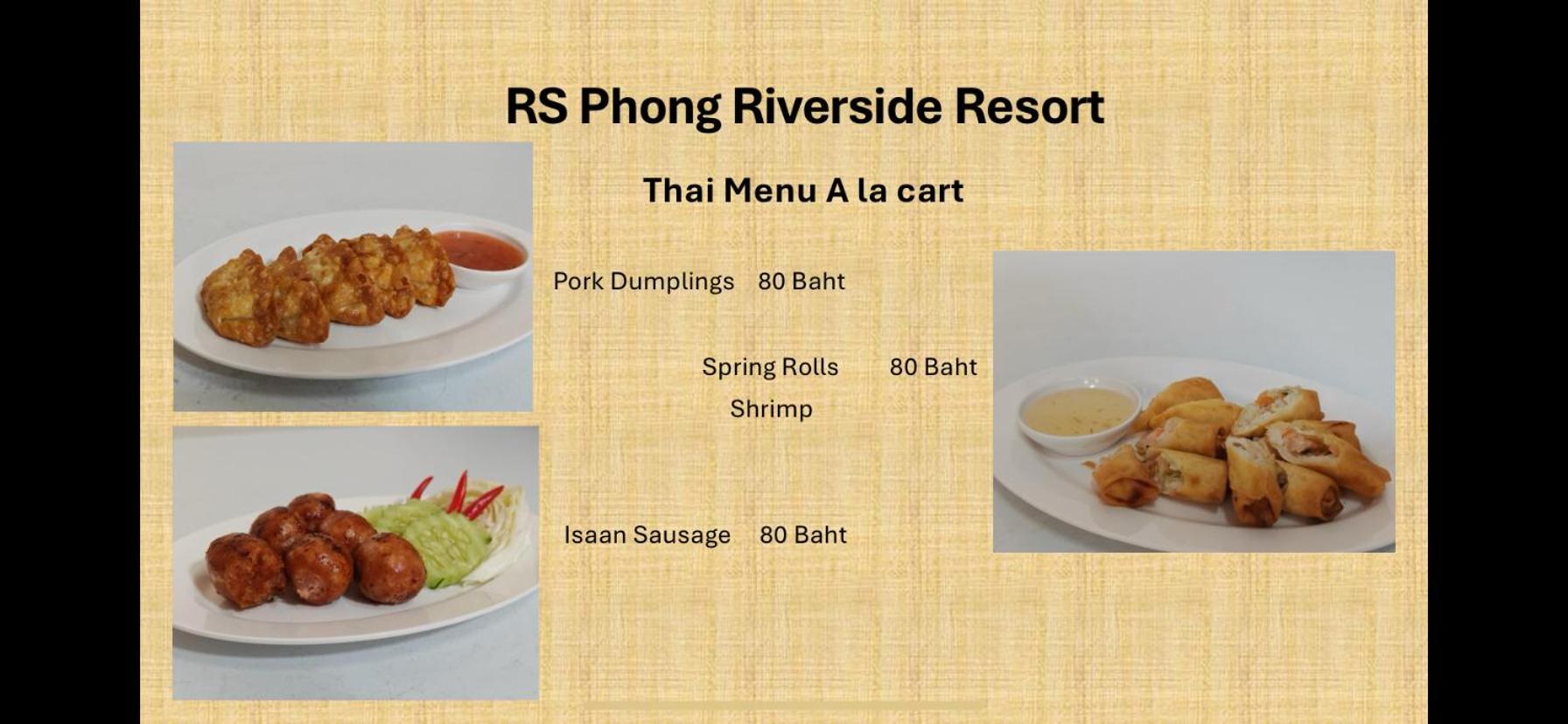 RS Phong Riverside Resort Khon Kaen Buitenkant foto