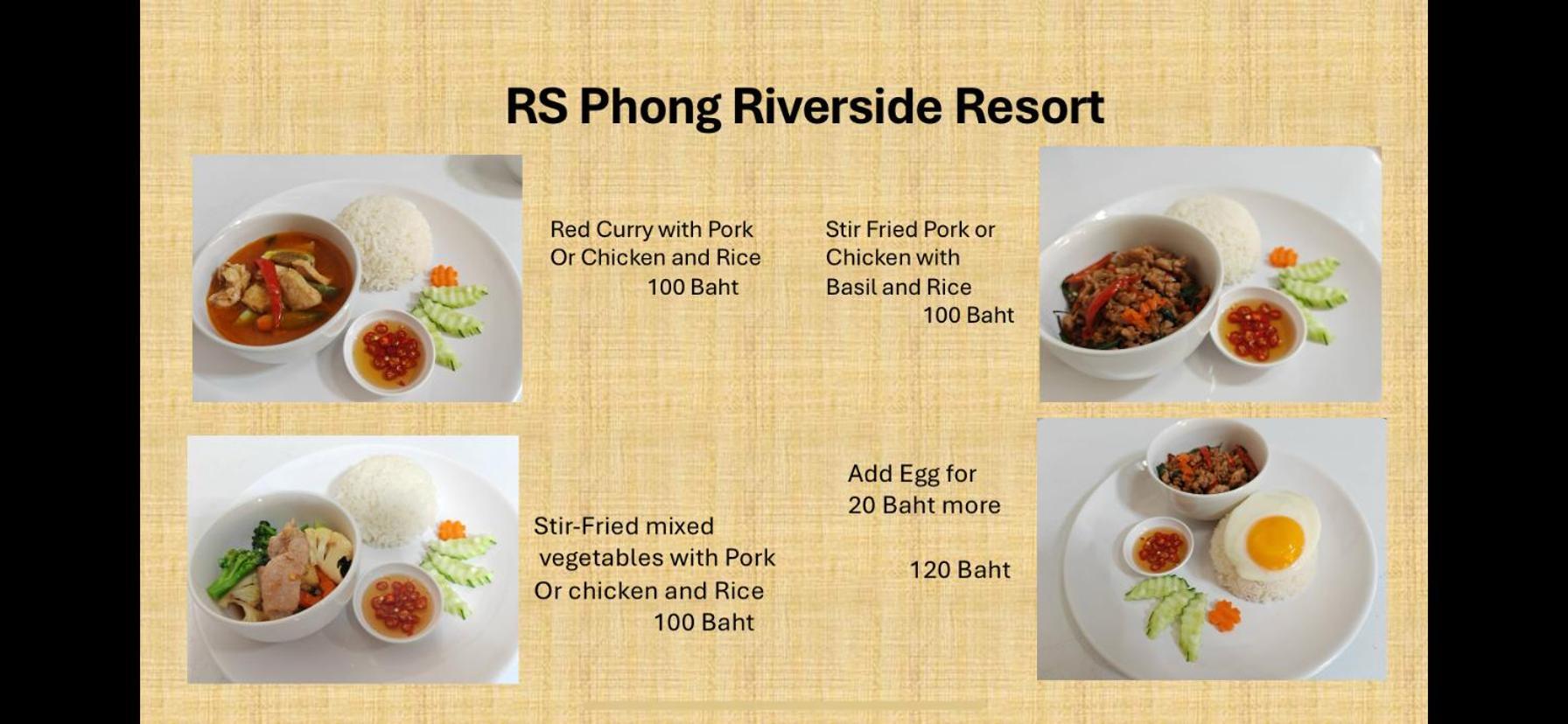 RS Phong Riverside Resort Khon Kaen Buitenkant foto