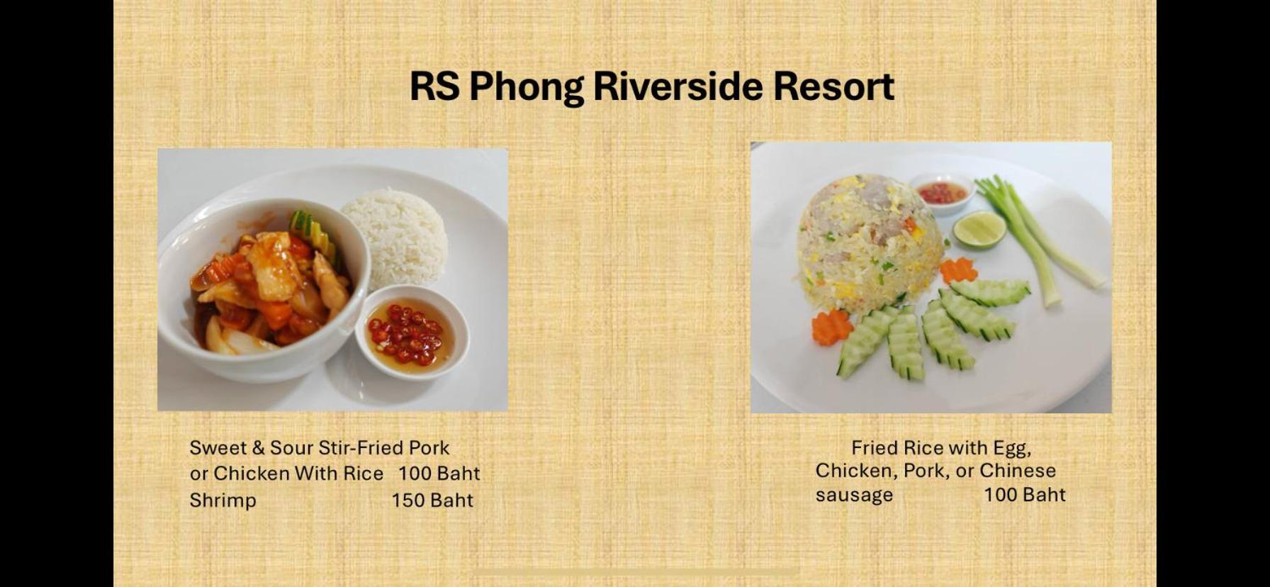 RS Phong Riverside Resort Khon Kaen Buitenkant foto