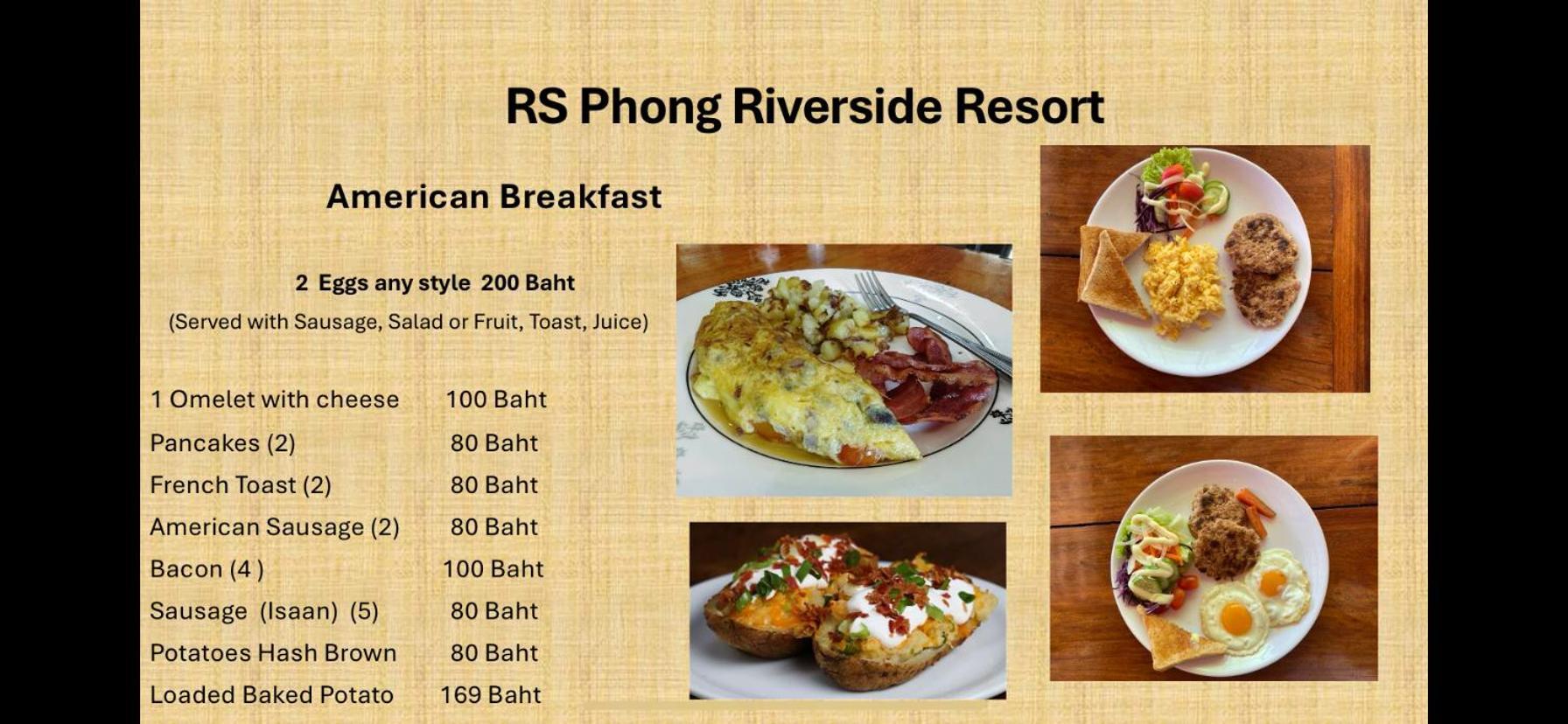 RS Phong Riverside Resort Khon Kaen Buitenkant foto
