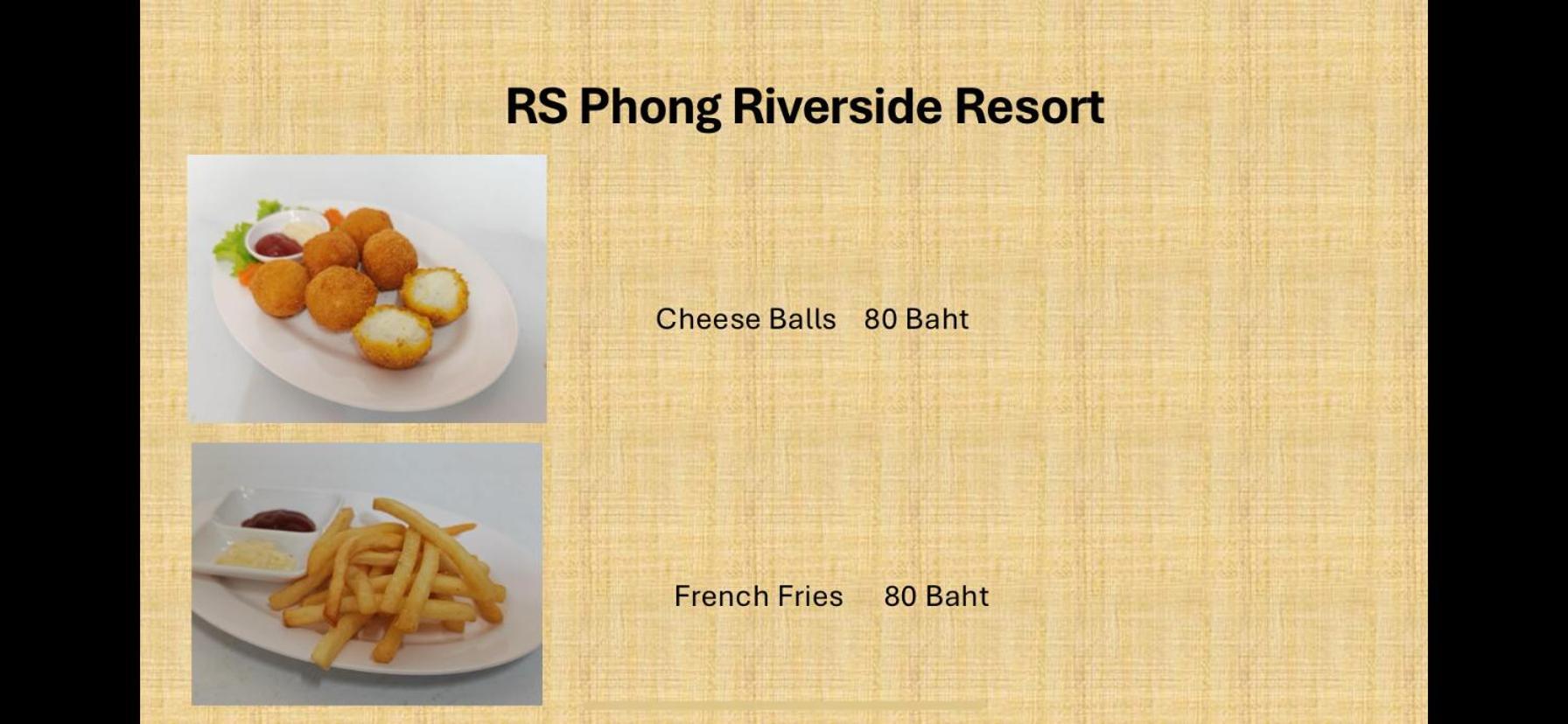 RS Phong Riverside Resort Khon Kaen Buitenkant foto
